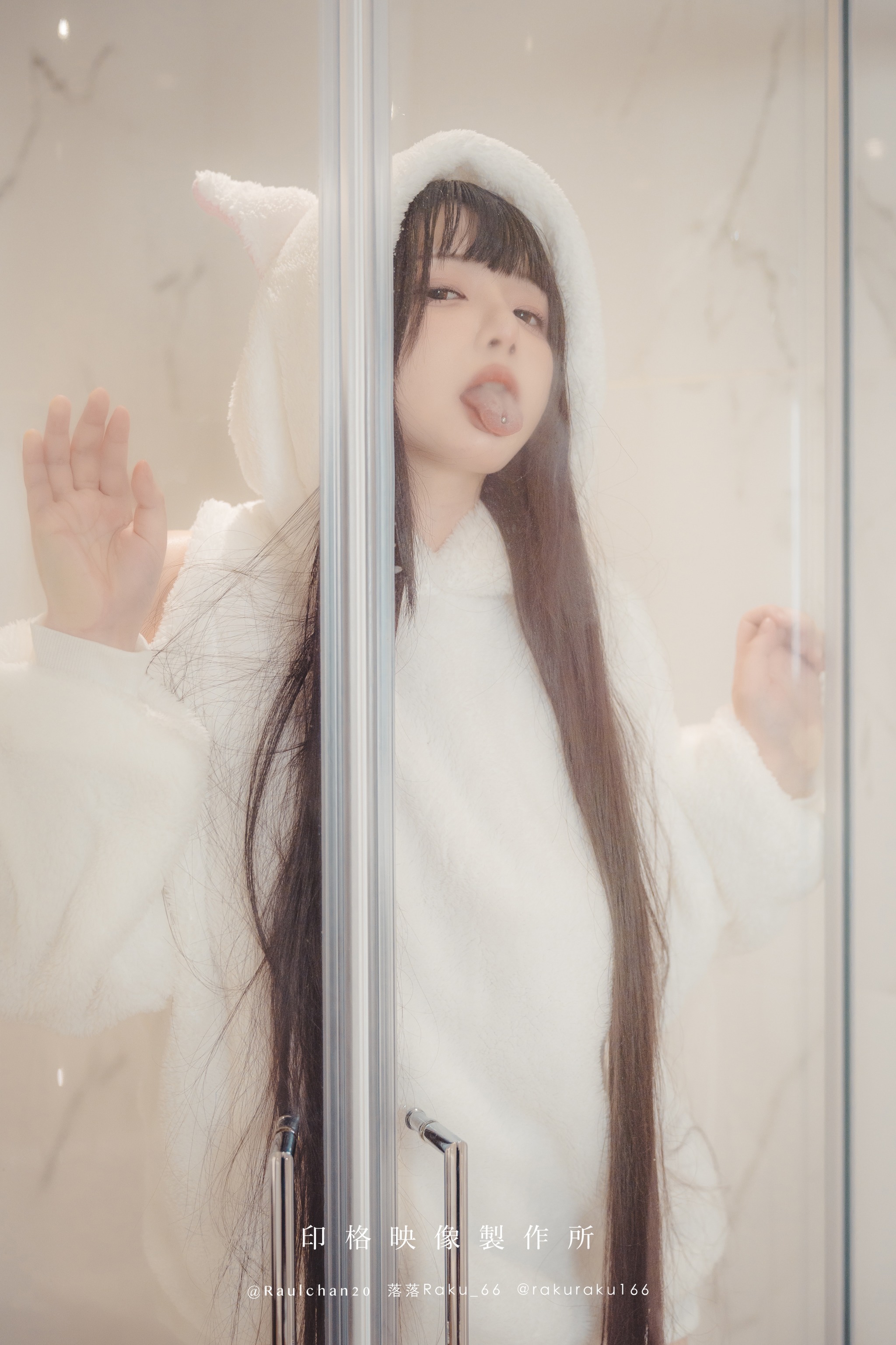 图片[1]-落落Raku – NO.043 自购首发 白衣小猫Kitten[44P]-XikXak